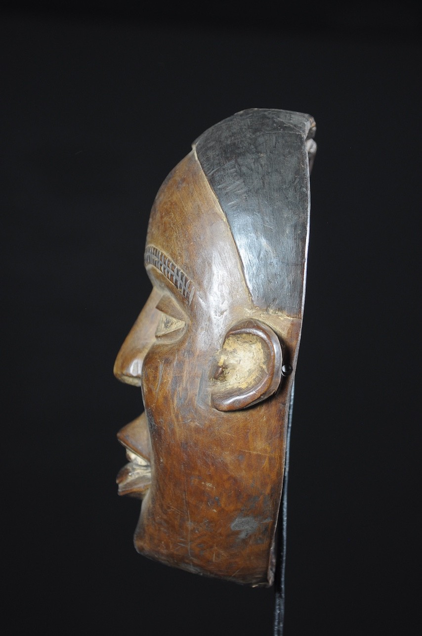 Masque portrait ancien - Kongo Yombe - RDC Zaire