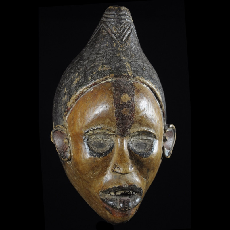 Masque portrait ancien - Kongo Yombe - RDC Zaire