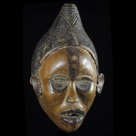 Masque portrait ancien - Kongo Yombe - RDC Zaire