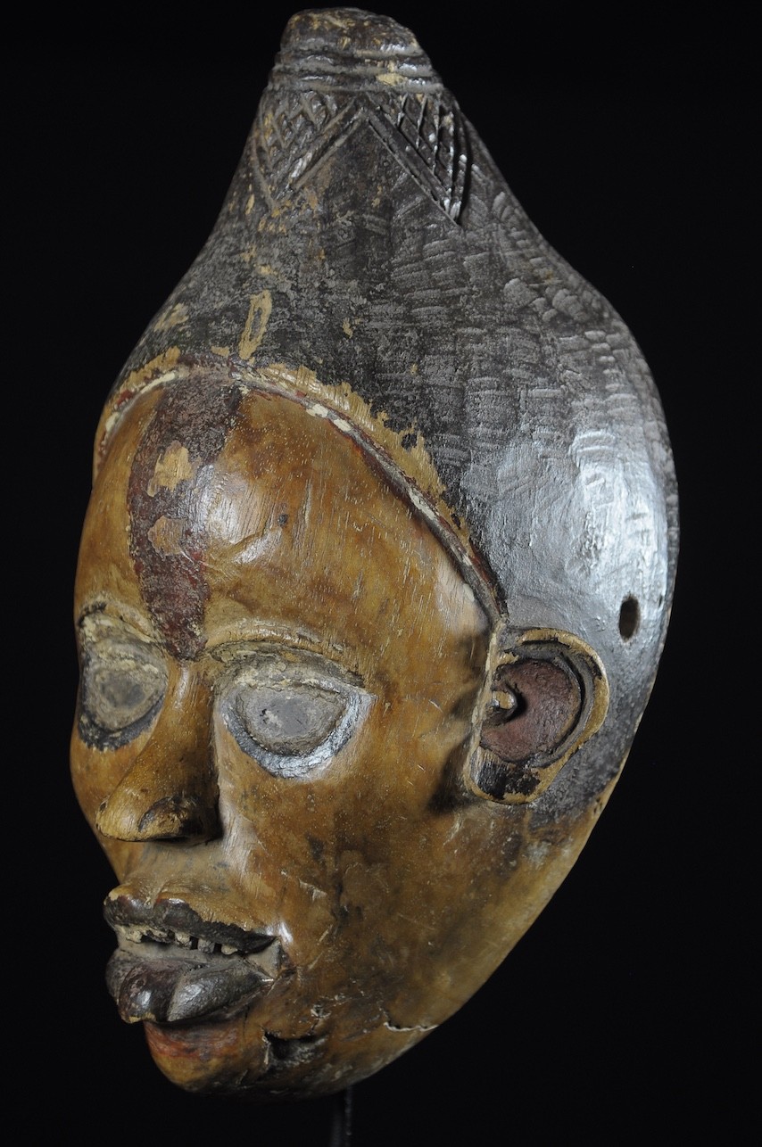 Masque portrait ancien - Kongo Yombe - RDC Zaire