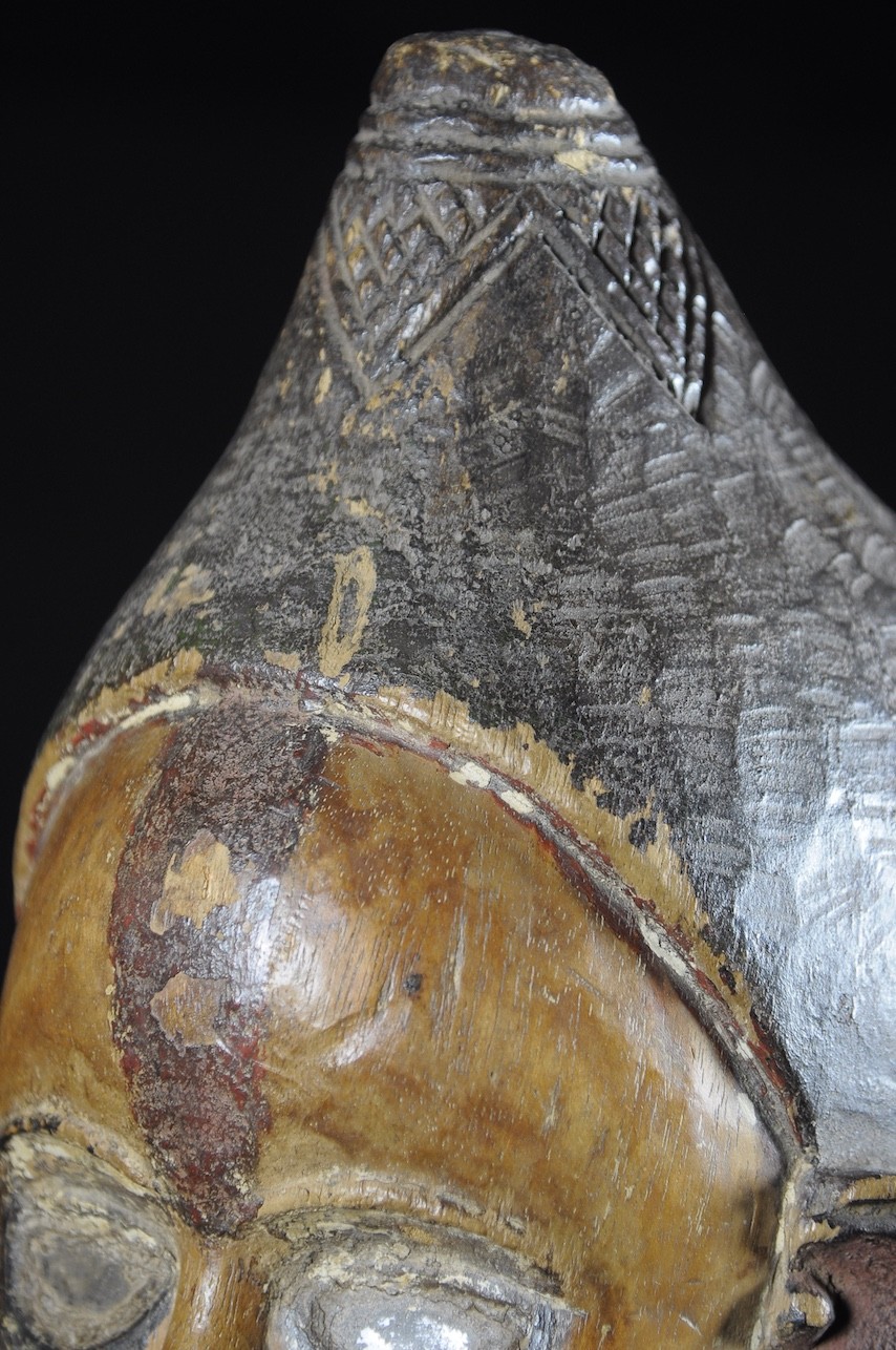Masque portrait ancien - Kongo Yombe - RDC Zaire