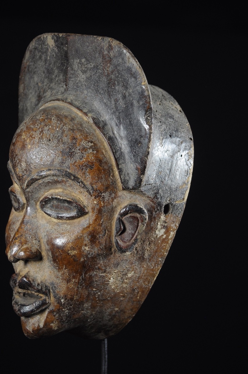 Masque portrait ancien - Kongo Yombe - RDC Zaire