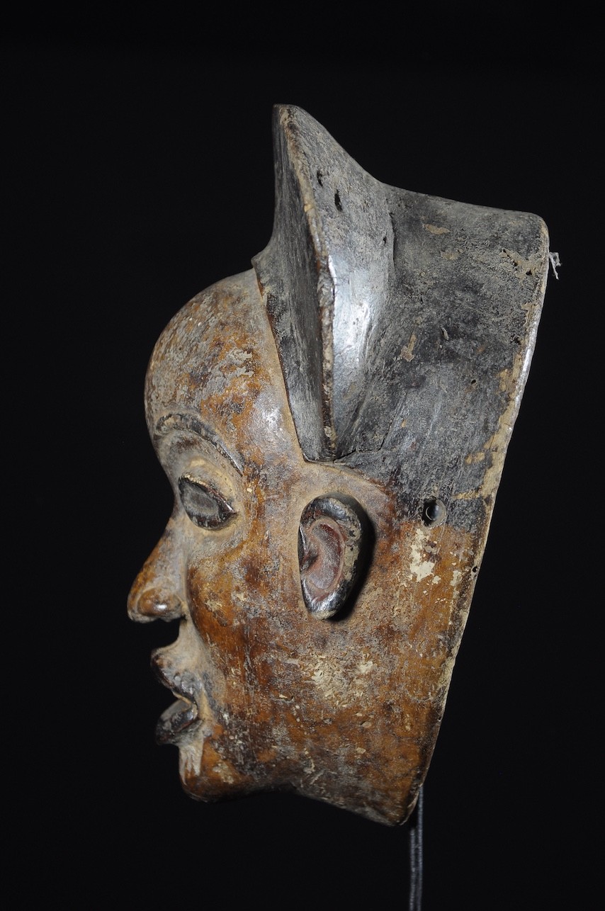 Masque portrait ancien - Kongo Yombe - RDC Zaire