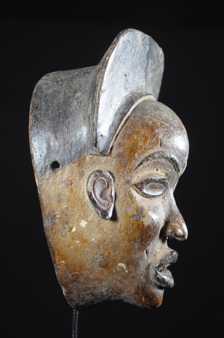 Masque portrait ancien - Kongo Yombe - RDC Zaire