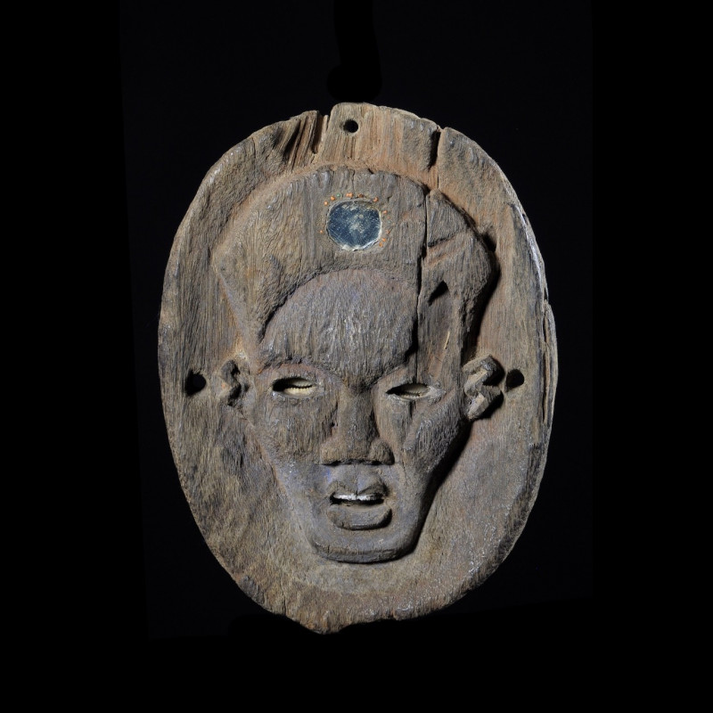 Masque portrait ancien - Kongo Yombe - RDC Zaire
