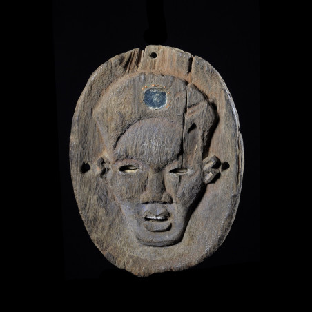 Masque portrait ancien - Kongo Yombe - RDC Zaire
