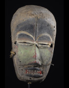 Masque Polychrome de Mendiant - We / Guere - Côte d'Ivoire