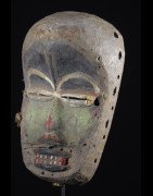Masque Polychrome de Mendiant - We / Guere - Côte d'Ivoire