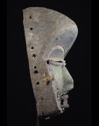 Masque Polychrome de Mendiant - We / Guere - Côte d'Ivoire