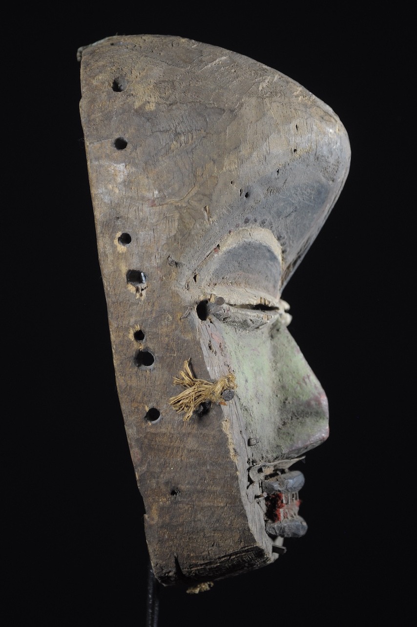 Masque Polychrome de Mendiant - We / Guere - Côte d'Ivoire