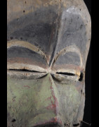 Masque Polychrome de Mendiant - We / Guere - Côte d'Ivoire