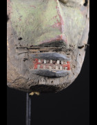 Masque Polychrome de Mendiant - We / Guere - Côte d'Ivoire