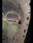Masque Polychrome de Mendiant - We / Guere - Côte d'Ivoire