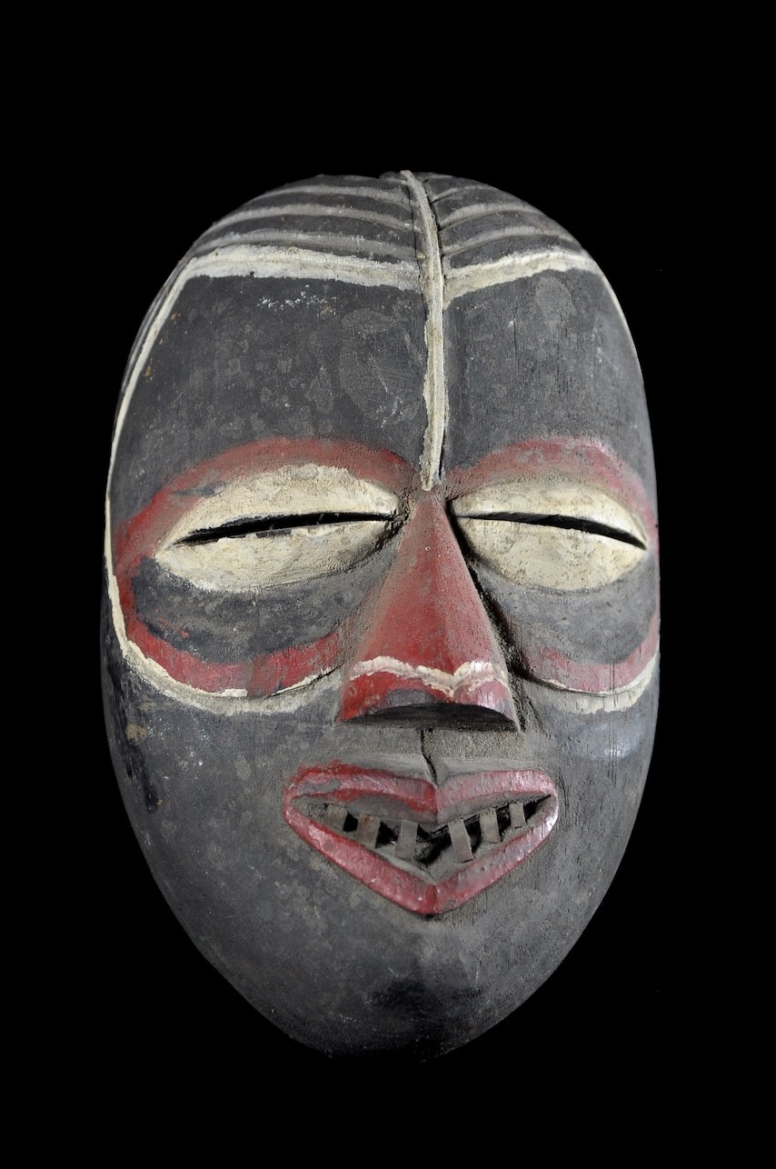 Masque Polychrome - We / Guere - Côte d'Ivoire