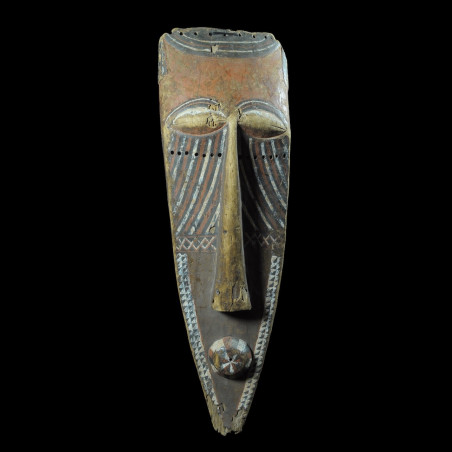 Masque Funeraire Inhuba Kabongo - Kuba / Kete - RDC Zaire