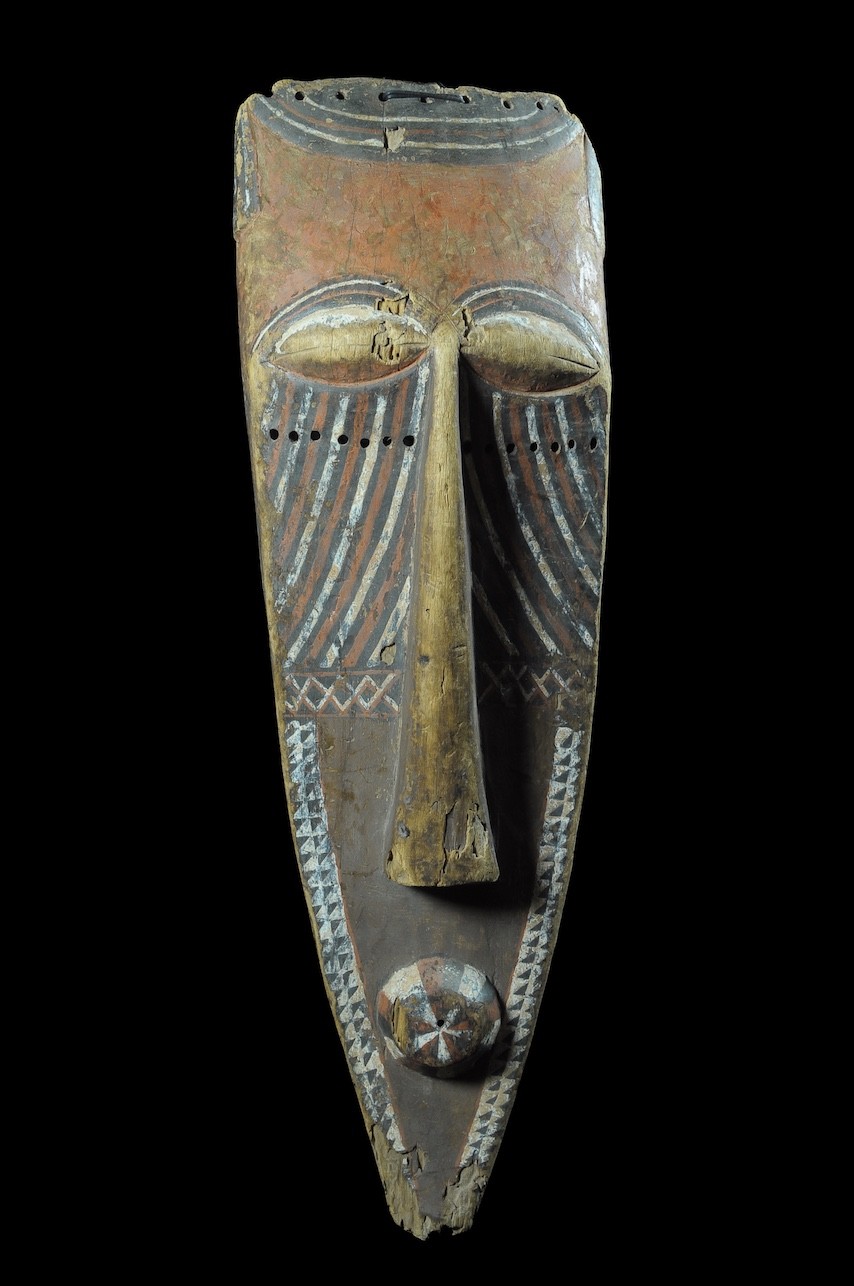 Masque Funeraire Inhuba Kabongo - Kuba / Kete - RDC Zaire