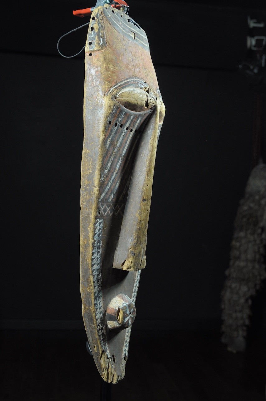 Masque Funeraire Inhuba Kabongo - Kuba / Kete - RDC Zaire