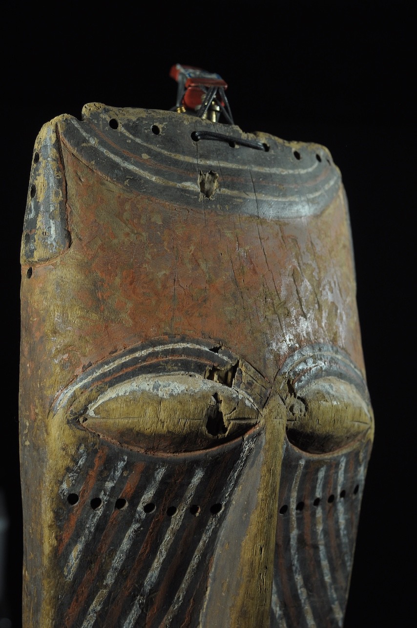 Masque Funeraire Inhuba Kabongo - Kuba / Kete - RDC Zaire