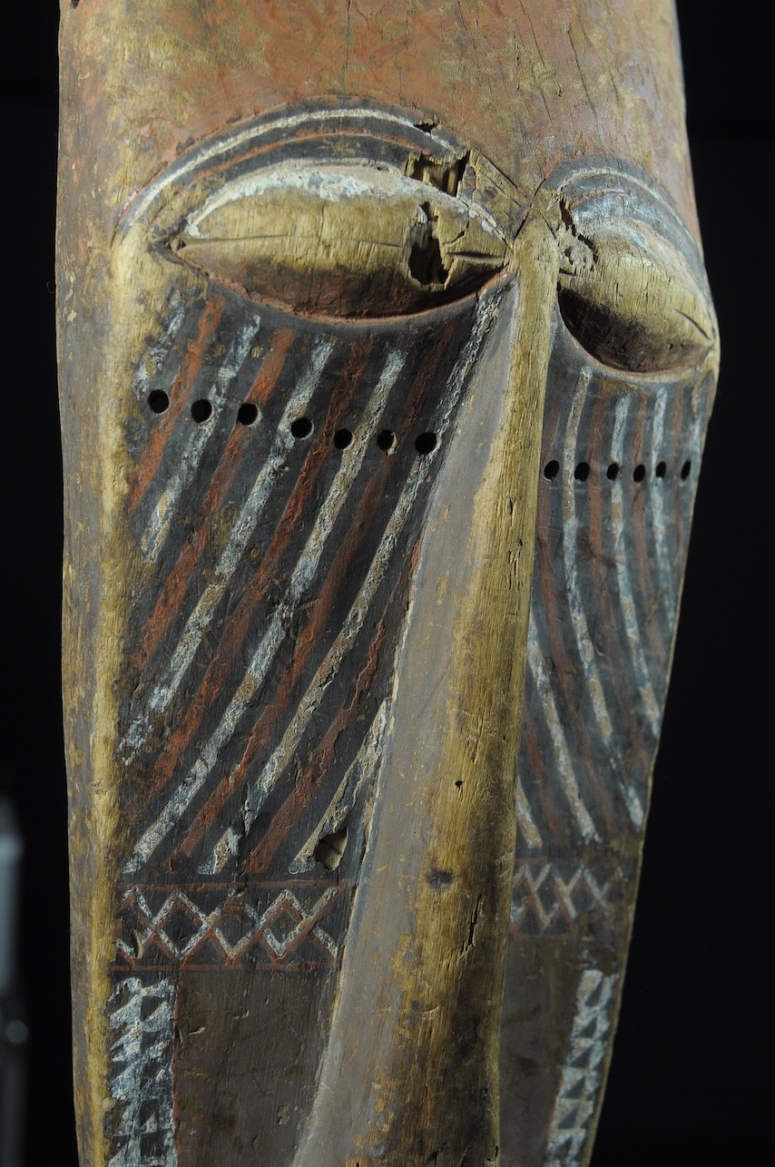 Masque Funeraire Inhuba Kabongo - Kuba / Kete - RDC Zaire
