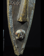 Masque Funeraire Inhuba Kabongo - Kuba / Kete - RDC Zaire