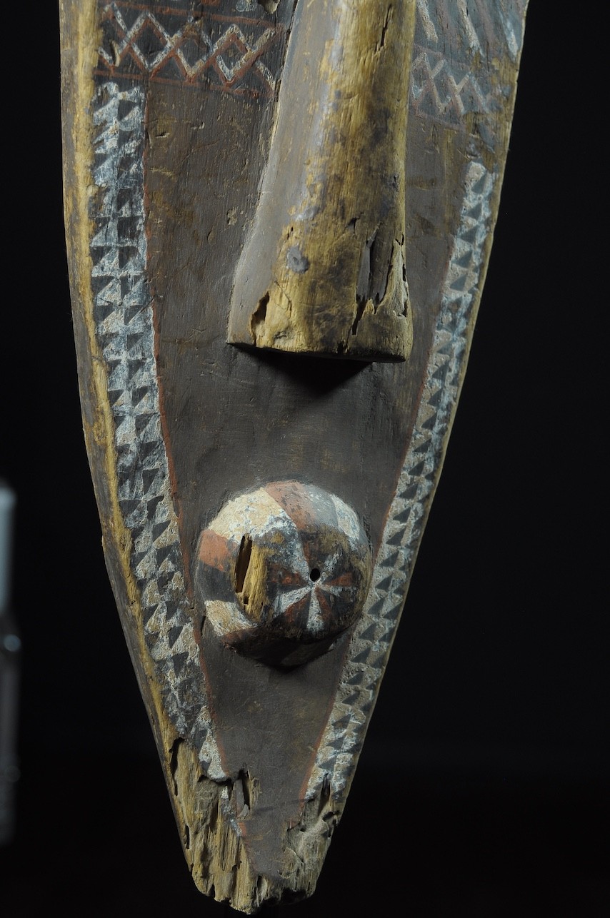 Masque Funeraire Inhuba Kabongo - Kuba / Kete - RDC Zaire