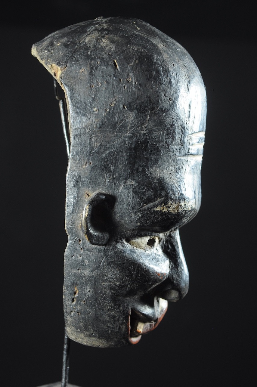 Masque ancien de maladie Clown - Ibo / Igbo - Nigeria - Maladies