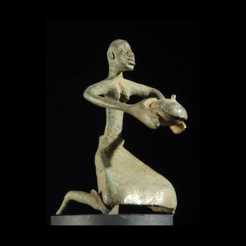 Fragment Asen / autel portatif - Ethnie Fon - Benin - Rites