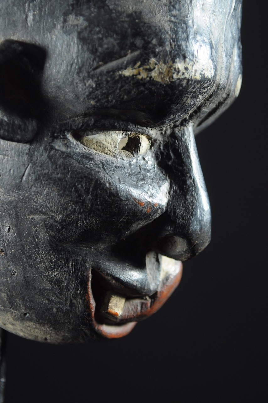 Masque ancien de maladie Clown - Ibo / Igbo - Nigeria - Maladies