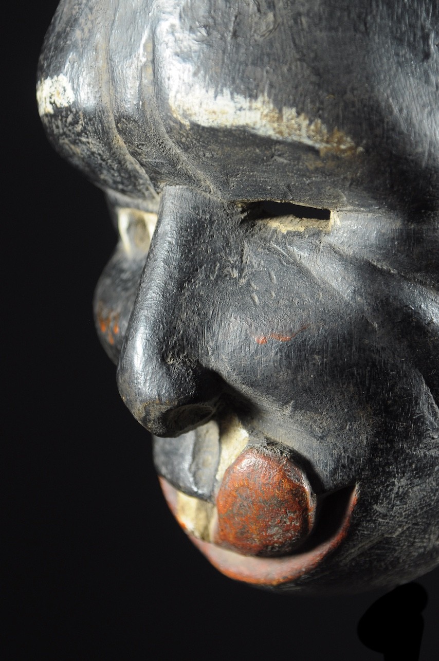 Masque ancien de maladie Clown - Ibo / Igbo - Nigeria - Maladies