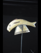 Masque poisson polychrome - Mossi / Gurunsi - Burkina Faso