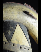 Masque poisson polychrome - Mossi / Gurunsi - Burkina Faso