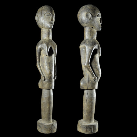 Fetiche Bateba Bâton de danse massue - Ethnie Lobi - Burkina