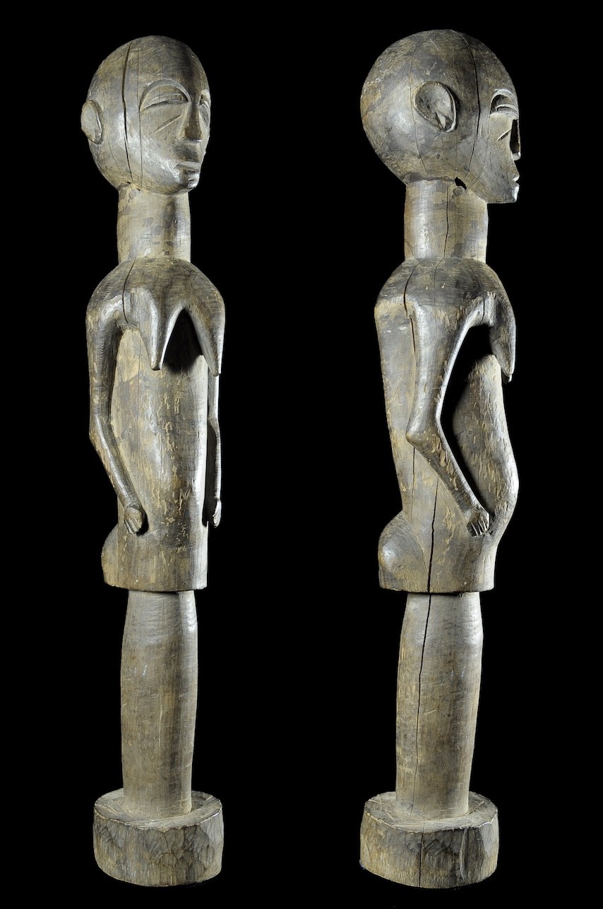 Fetiche Bateba Bâton de danse massue - Ethnie Lobi - Burkina