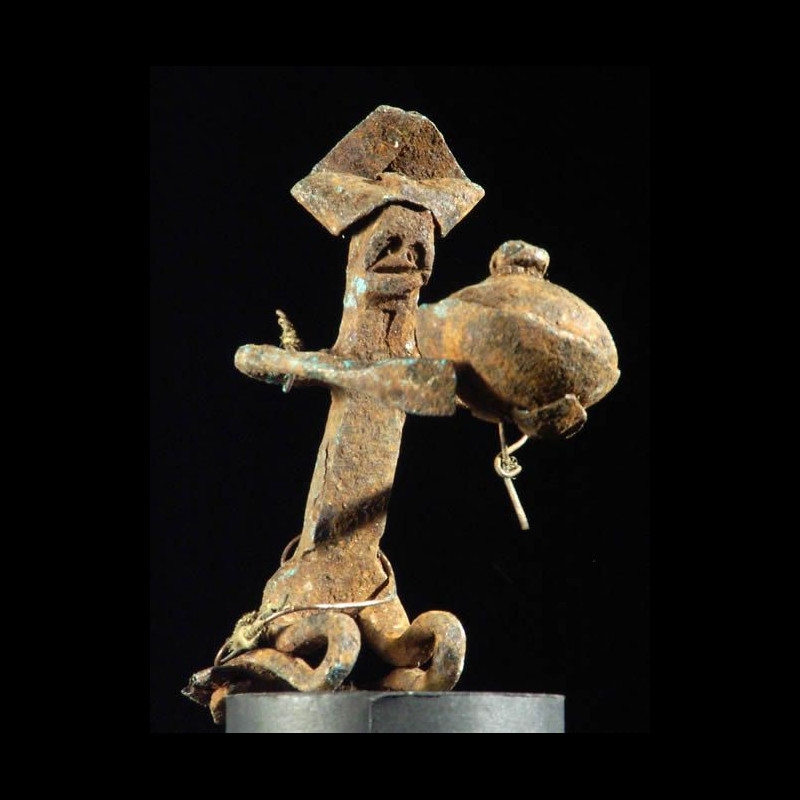 Fragment Asen / autel portatif - Ethnie Fon - Benin - Rites