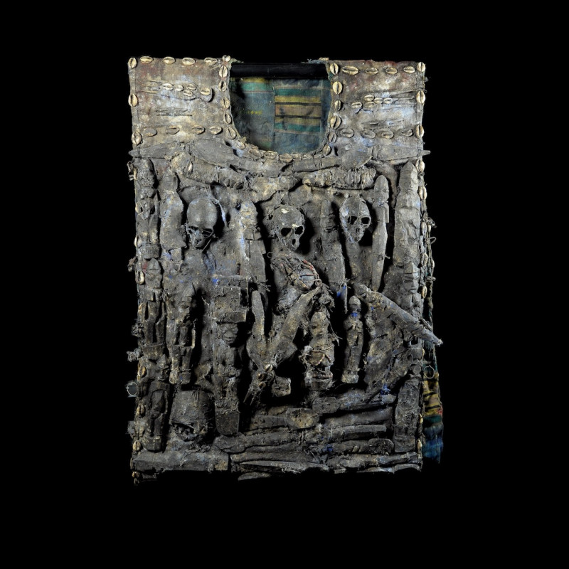 Egun - Costume de danse complet du culte Egungun - Yoruba - Benin / Nigeria