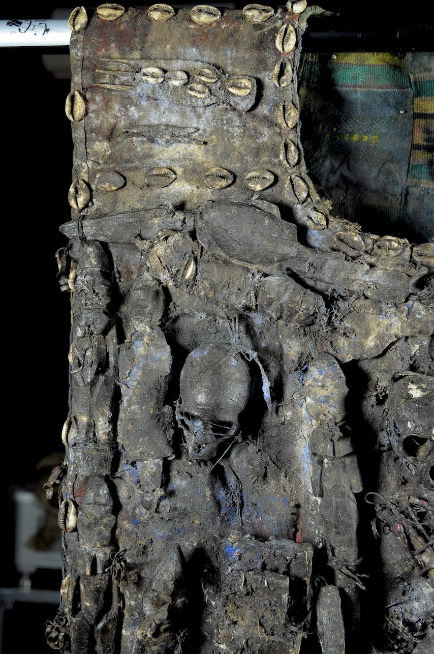 Egun - Costume de féticheur Babalawo Ifa - Yoruba - Benin / Nigeria