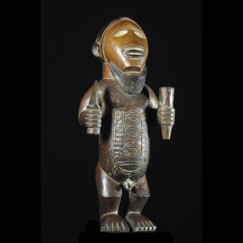 Statue cultuelle banganga - Bembe - RDC Zaire
