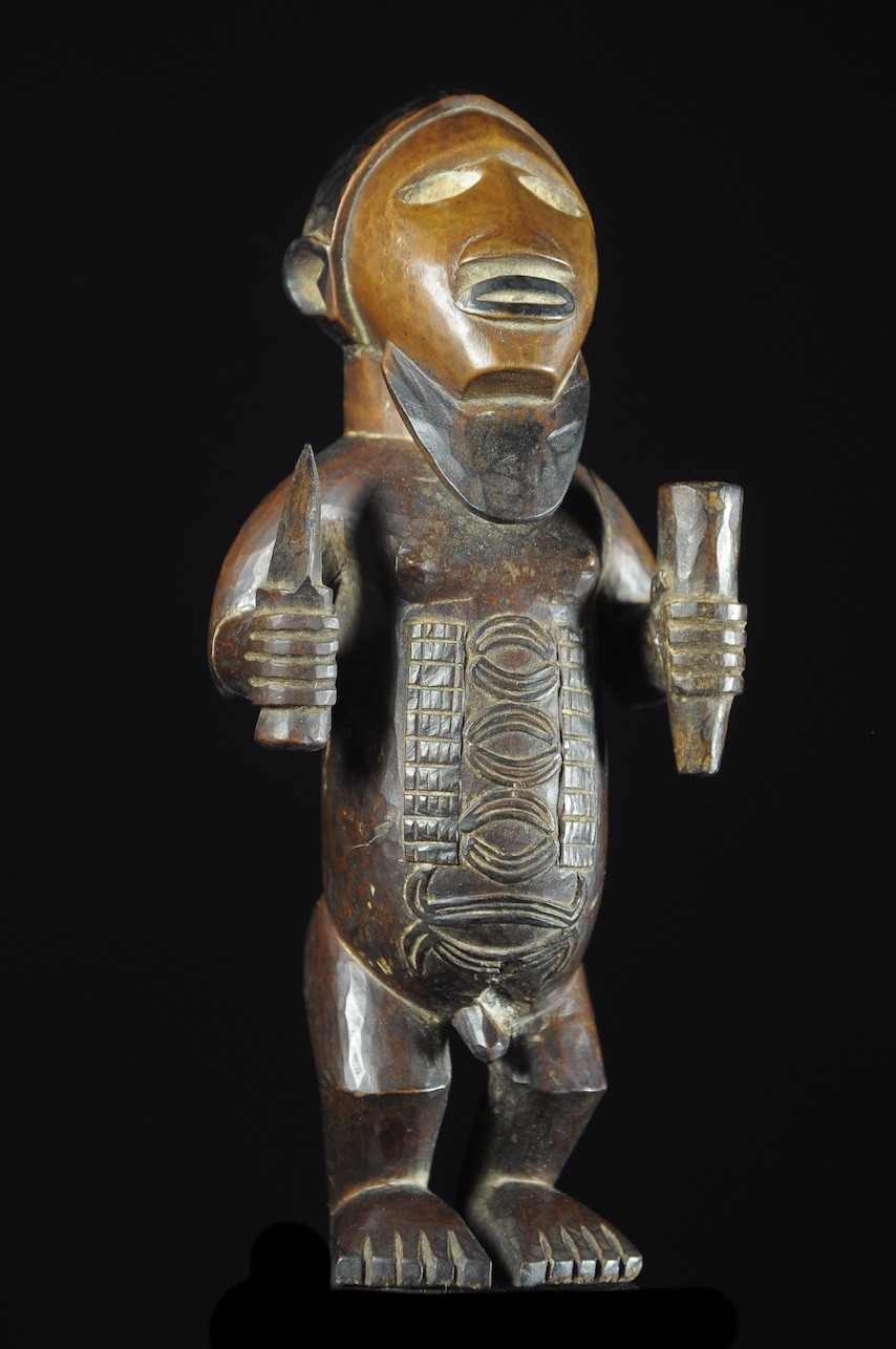 Statue cultuelle banganga - Bembe - RDC Zaire