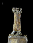 Couteau Glaive et son etui en cuir - Bamileke - Cameroun