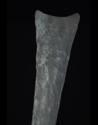 Couteau Glaive et son etui en cuir - Bamileke - Cameroun
