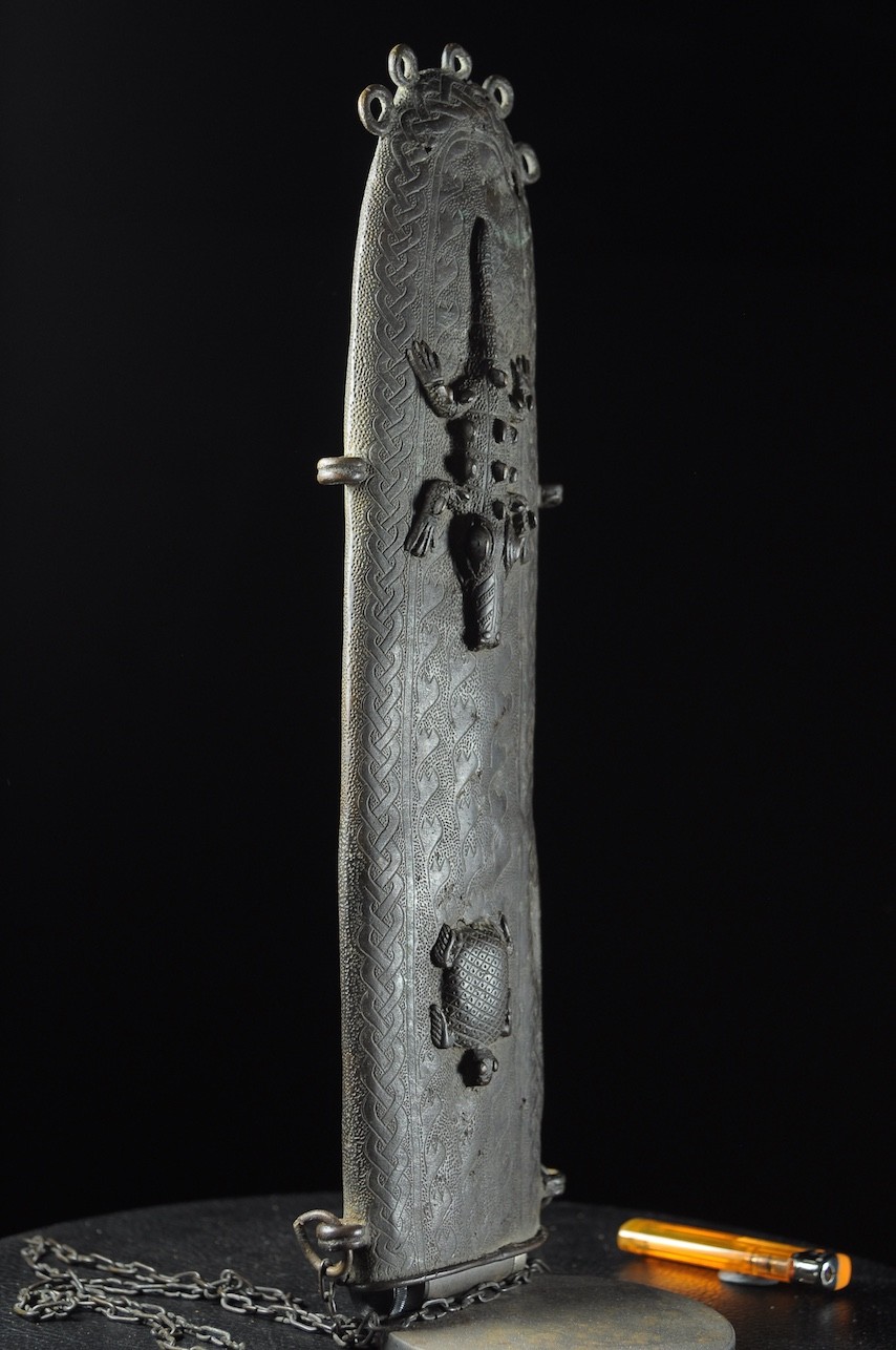Epée Cérémonielle Bronze - Royaume de Bénin - Nigéria