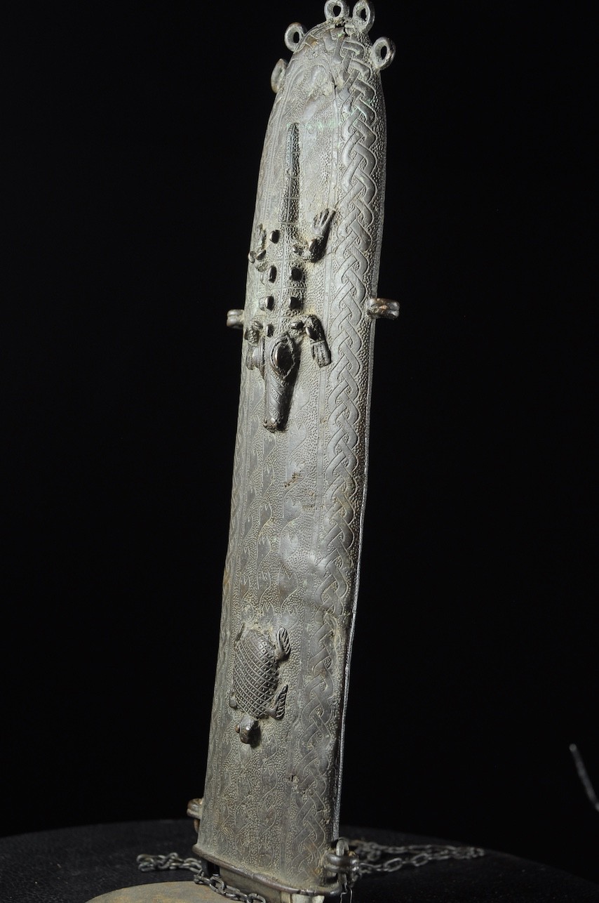 Epée Cérémonielle Bronze - Royaume de Bénin - Nigéria