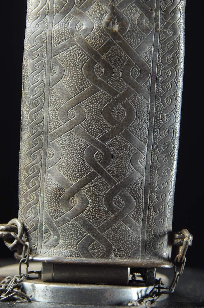 Epée Cérémonielle Bronze - Royaume de Bénin - Nigéria