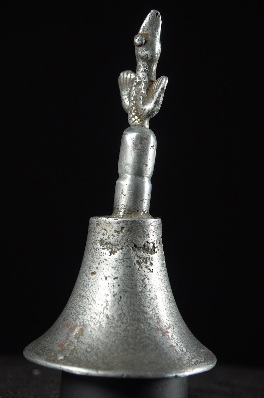 Cloche rituelle en aluminium - Lobi - Burkina Faso