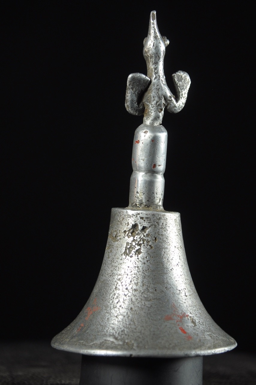 Cloche rituelle en aluminium - Lobi - Burkina Faso