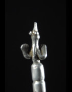 Cloche rituelle en aluminium - Lobi - Burkina Faso