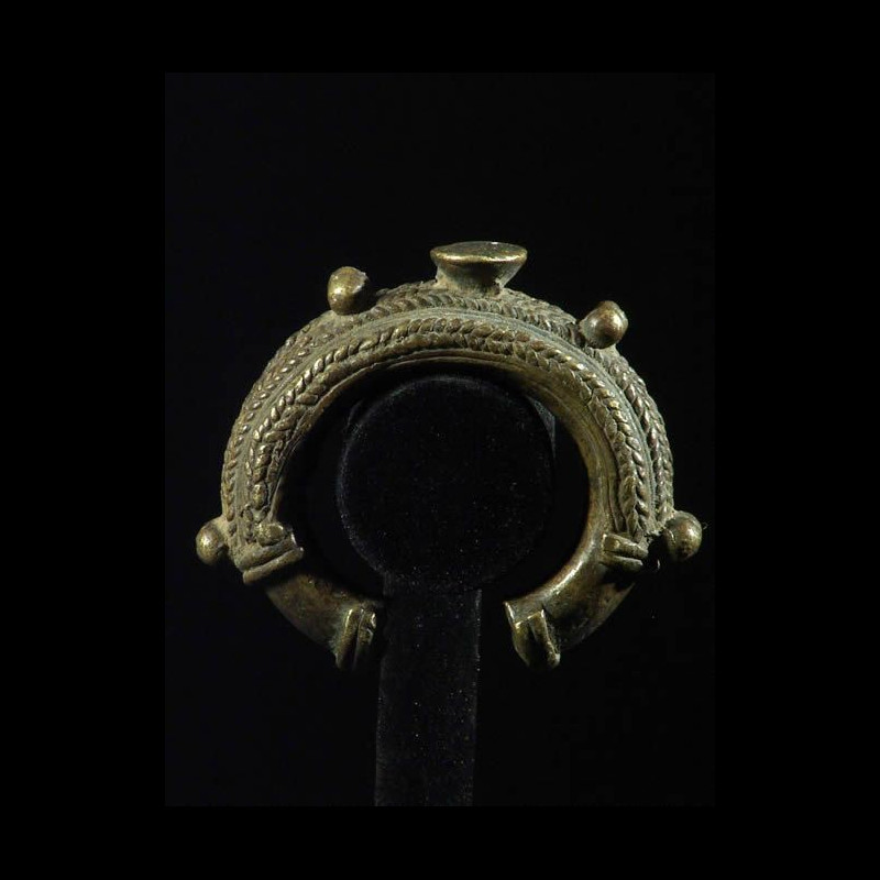 Bracelet Monnaie - Ethnie Akan - Côte d'Ivoire - Cuivres Afrique