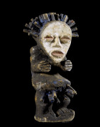 Statue Tadep / Kike en moelle de raphia - Mambila - Nigeria