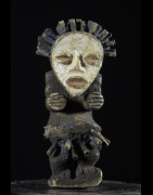 Statue Tadep / Kike en moelle de raphia - Mambila - Nigeria