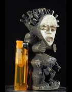 Statue Tadep / Kike en moelle de raphia - Mambila - Nigeria